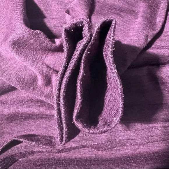 Kuhl Lea Dress Cowl Neck Midi Length Pockets Purple Size XL - Picture 9 of 12